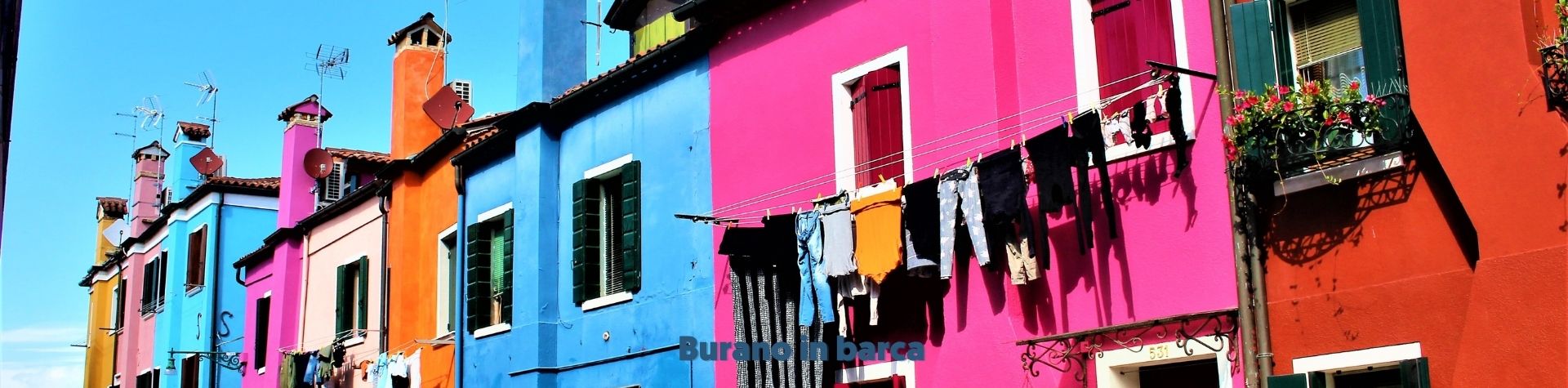 Burano in barca