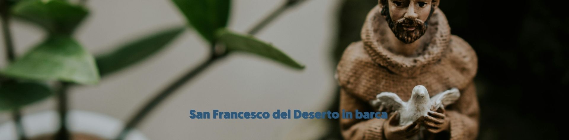 San Francesco del Deserto in barca