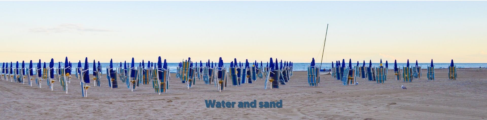 Water and sand