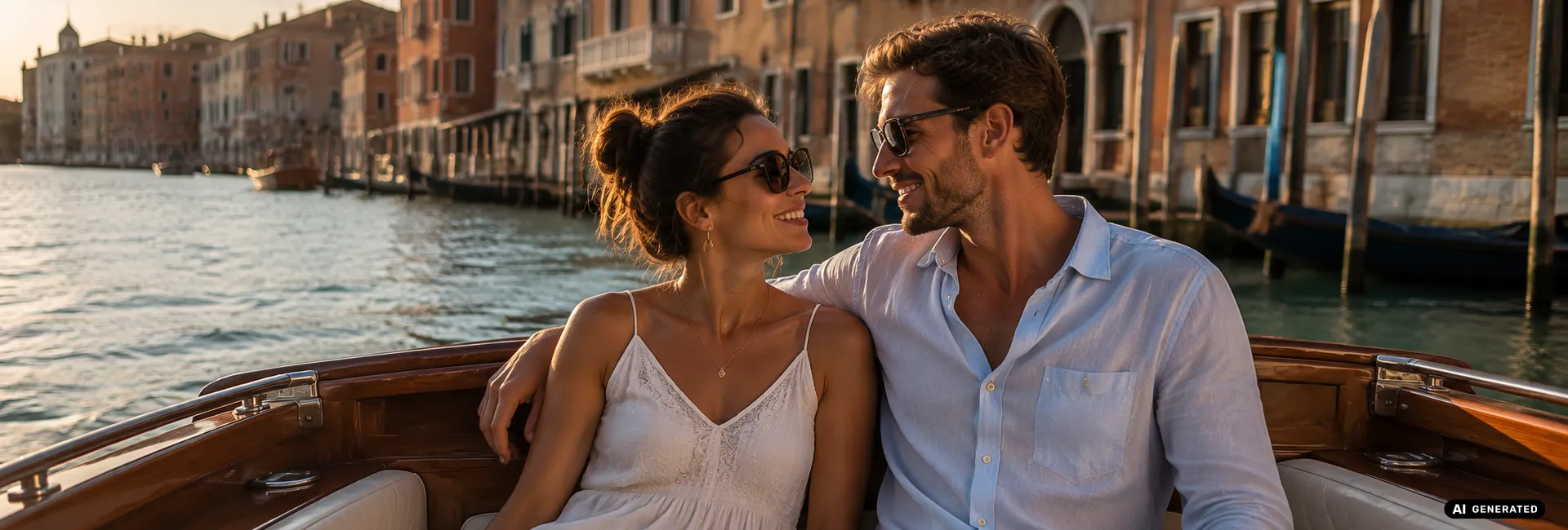 Custom Boat Tours for Couples in Venice