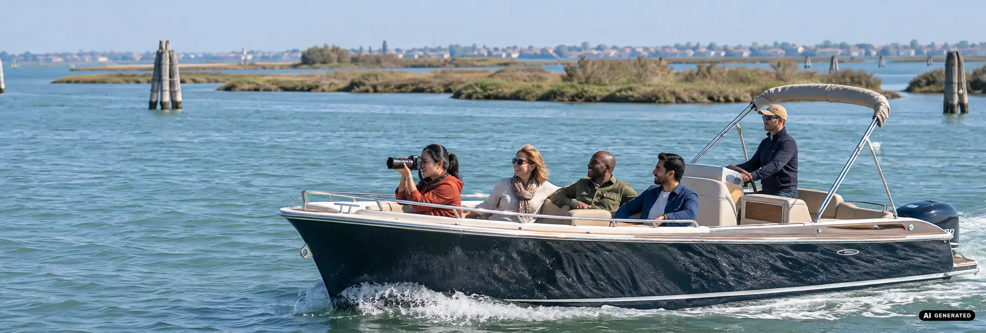 Photography Boat Experience in Venice