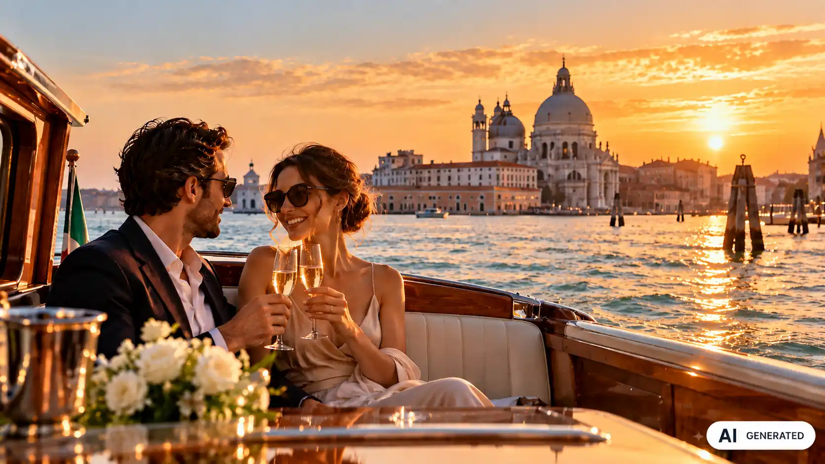 special occasion on a boat